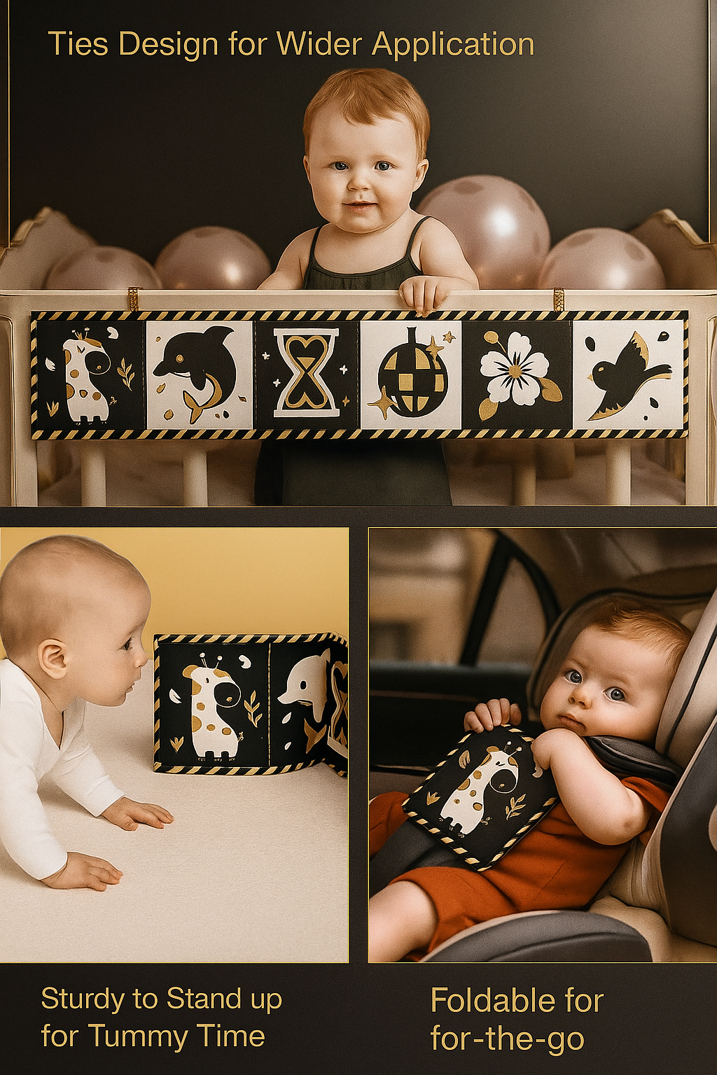 Cognition Baby Cloth Books – Soft Sensory Learning for Little Minds
