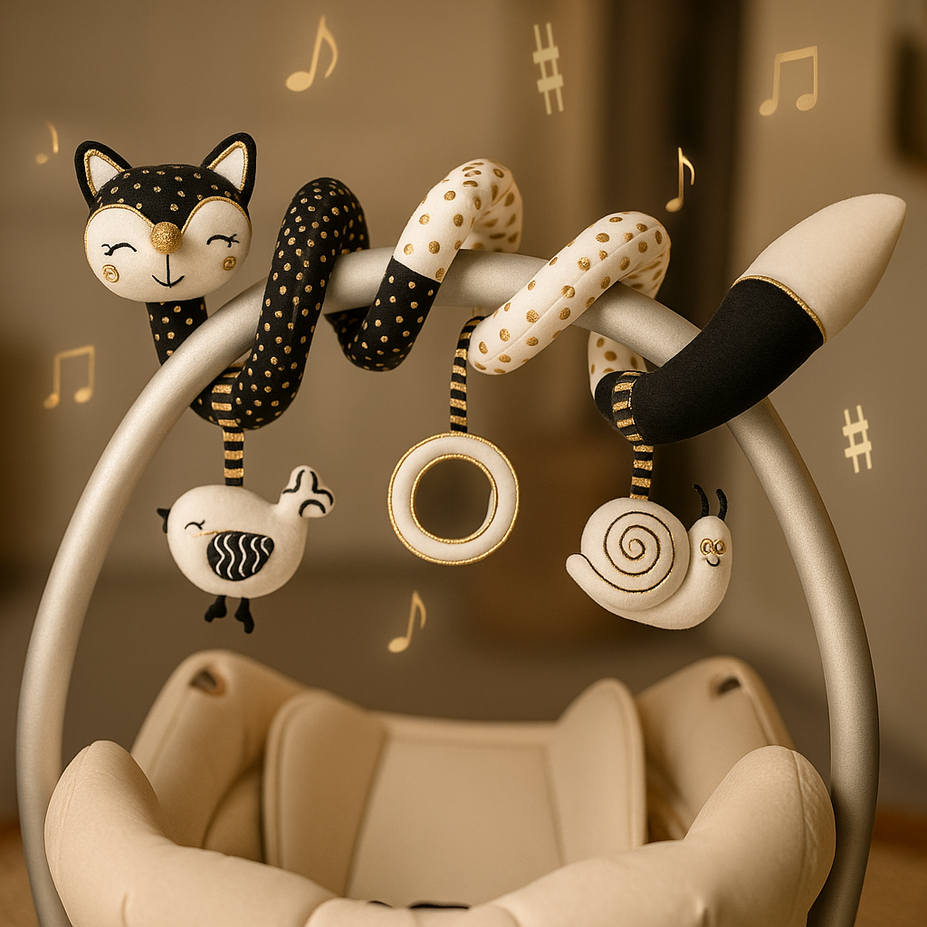 Multi-Use Spiral Hanging Baby Toy