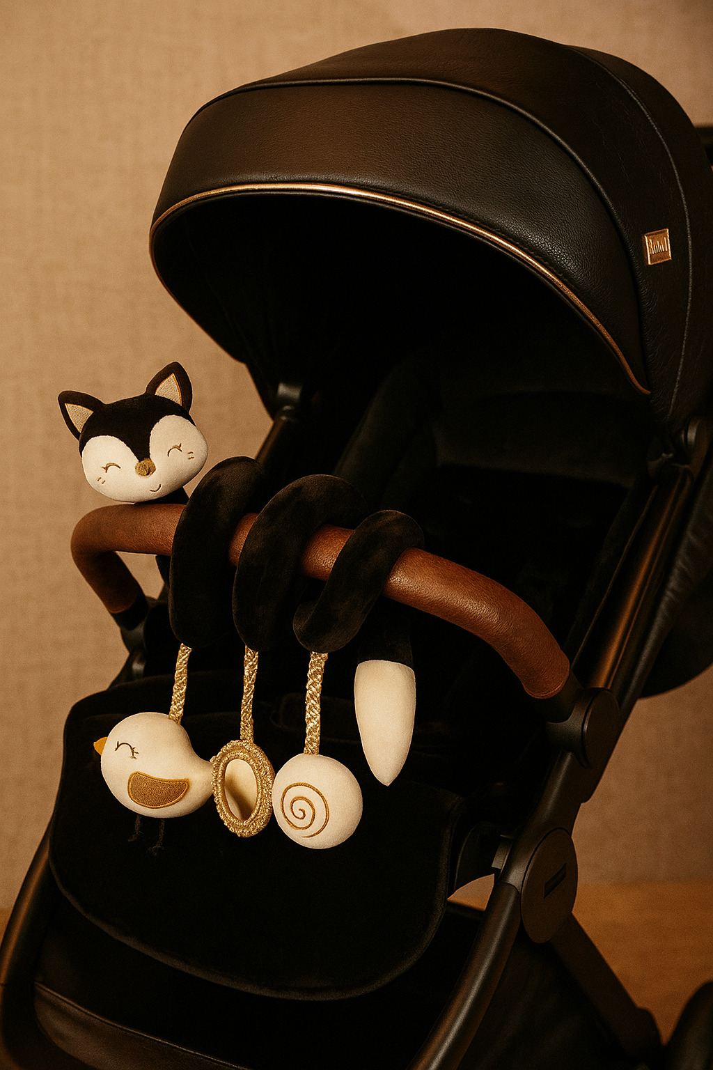 Multi-Use Spiral Hanging Baby Toy