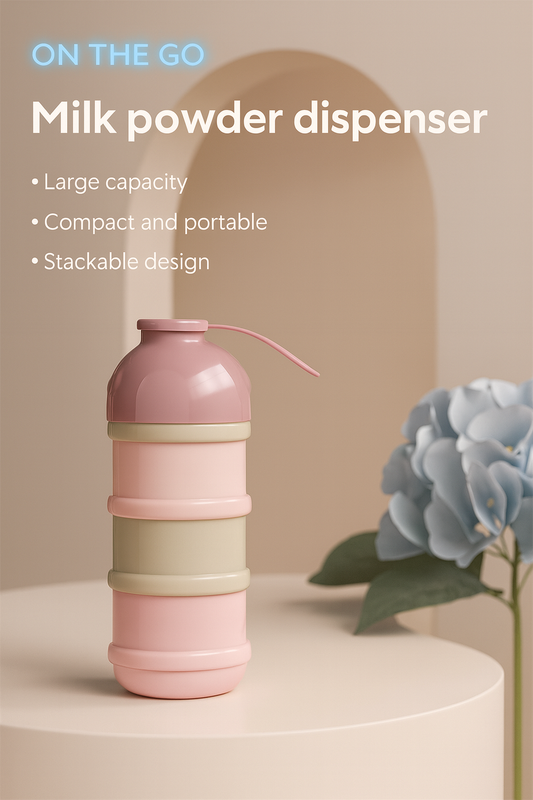 Four Layers Portable Stackable Milk Powder and Feeding Box Storage Container