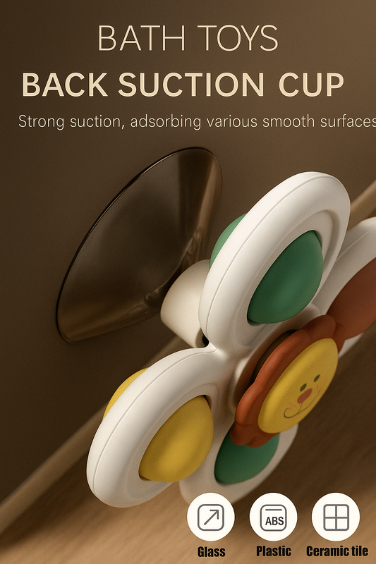 Baby Suction Cup Spinner Toys – Captivating Play Meets Timeless Design